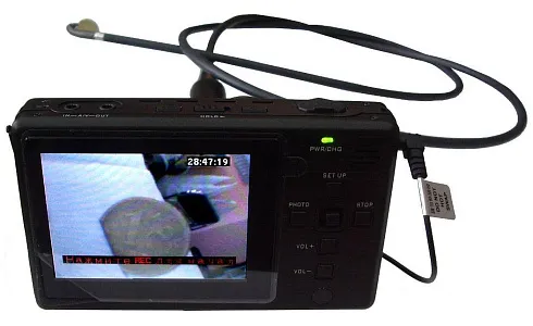Гибкие технические видеоэндоскопы с LCD монитором, видеорегистратором и автономным питанием серии ВСР-А