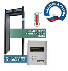 Арочный металлодетектор с бесконтактным термометром АРКА Т11 «ЛАЙТ»