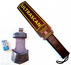 Ручной металлодетектор со звуком и вибрацией UltraScan Super Scanner