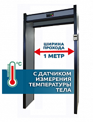 Арочный металлодетектор с бесконтактным термометром АРКА Т11 (исп. «1М») «ЛАЙТ»