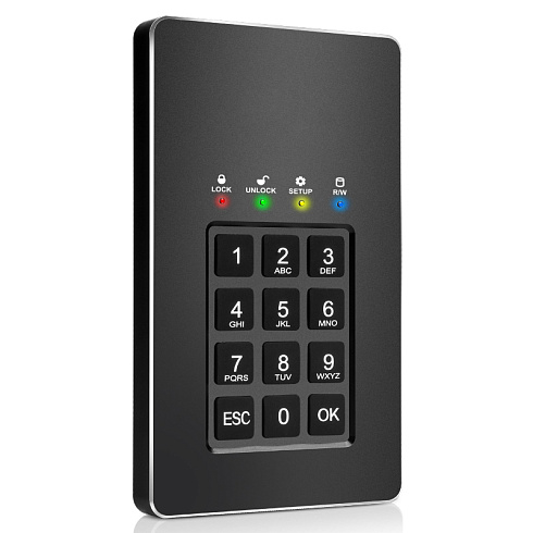 SSD-диск с шифрованием и пин-кодом DataLock PRO 1 Тб