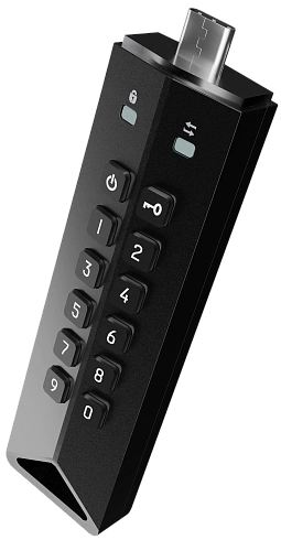 Флешка GuardDo с паролем и шифрованием AES-256