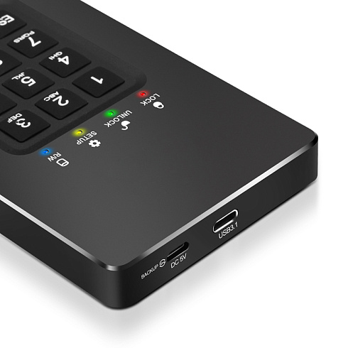 SSD-диск с шифрованием и ПИН-кодом DataLock PRO 4 ТБ