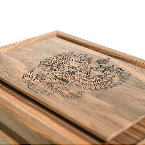 Акустический сейф Шкатулка Ультра с гербом