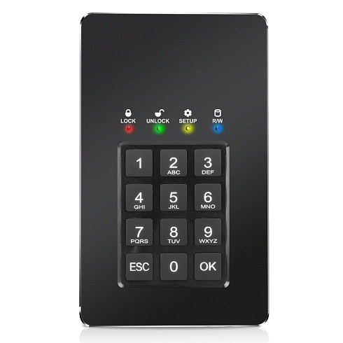SSD-диск с шифрованием и ПИН-кодом DataLock PRO 4 ТБ