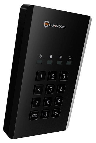 SSD-диск Pro Edition GuardDo с паролем и шифрованием AES-256